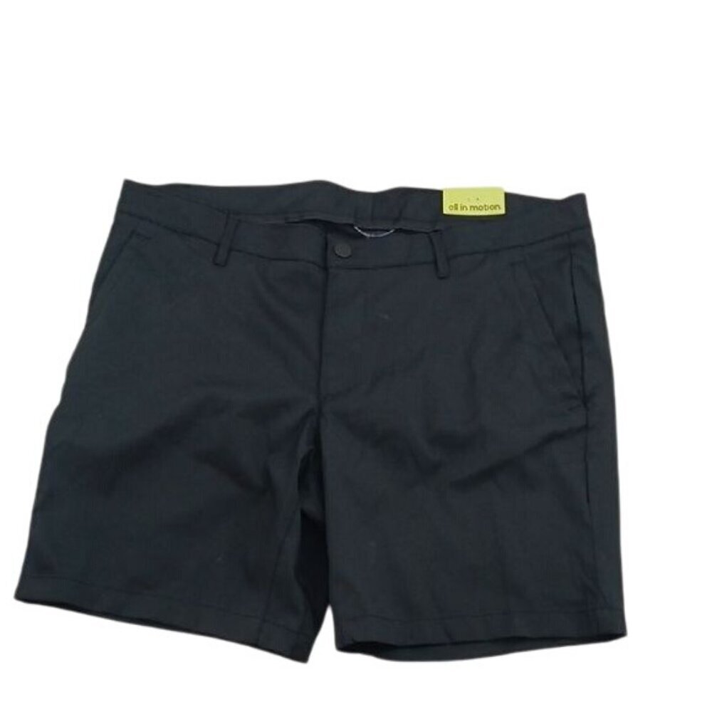 All In Motion Mens Golf Shorts Performance Stretch Lightweight Black Size 40